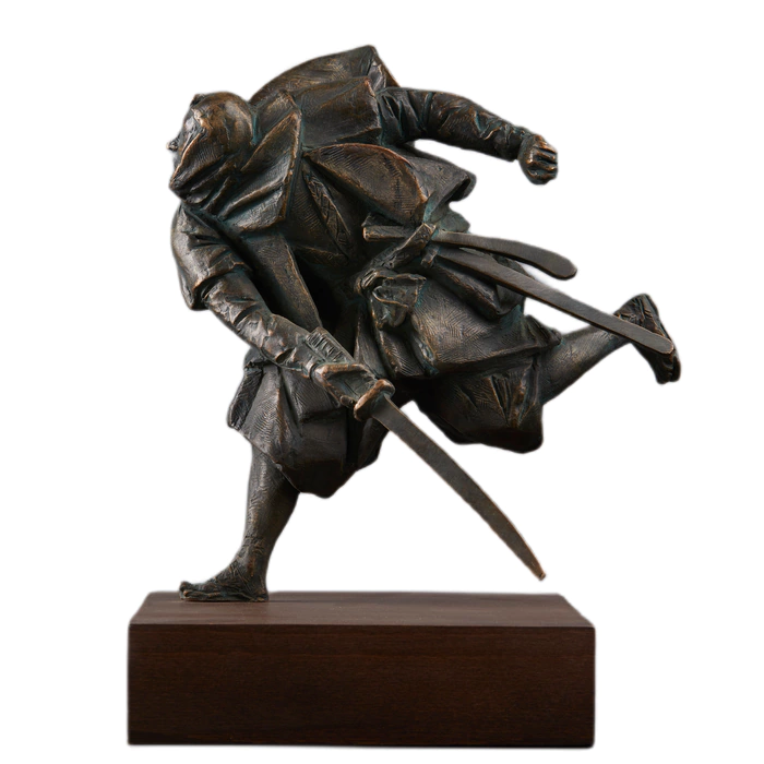 Bronze sculpture "Warrior 2"