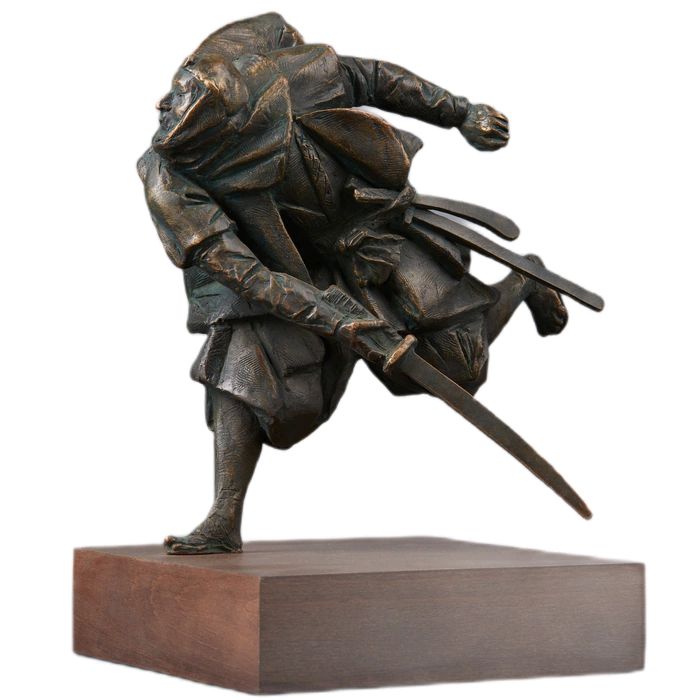 Bronze sculpture "Warrior 2"