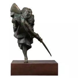 Скульптура из бронзы "Воин 2"