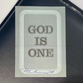 Брошюра с автографом боксера Мухаммеда Али