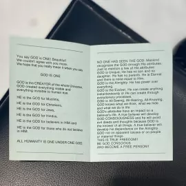 Брошюра с автографом боксера Мухаммеда Али