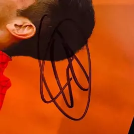 Фото с автографом теннисистов Новака Джоковича