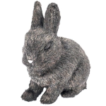 Silver sculpture "Rabbit"