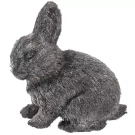 Скульптура из серебра "Кролик"