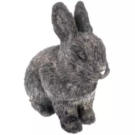 Скульптура из серебра "Кролик"