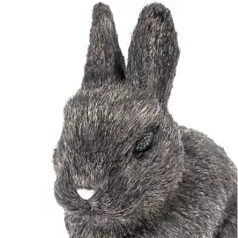 Скульптура из серебра "Кролик"