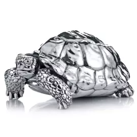 Скульптура из серебра "Черепаха"