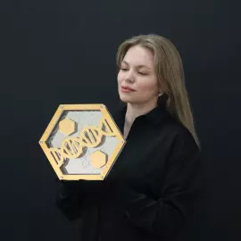 Бизнес сувенир "Код партнерства"