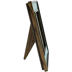 Genuine leather photo frame "Classic" green