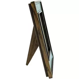 Фоторамка из натуральной кожи "Классик" зелёная