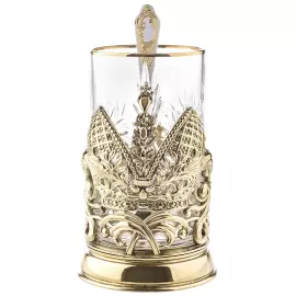 Brass cup holder "Head of the Family" for 1 person