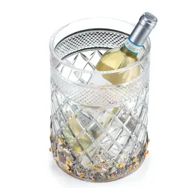 Хрустальное ведро для шампанского "Ромашка"
