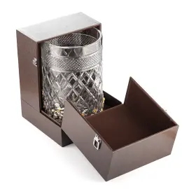 Хрустальное ведро для шампанского "Ромашка"