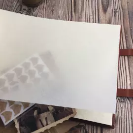 Фотоальбом из натуральной кожи "Рыболов"