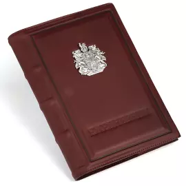 Britannia genuine leather diary