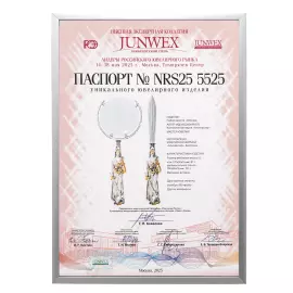 Набор юриста из серебра "Фемида"