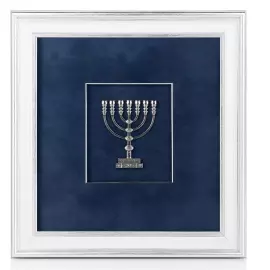 Wall panel "Minor" with silver