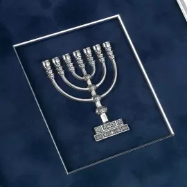 Wall panel "Minor" with silver