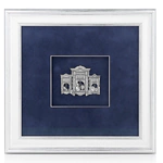 Настенное панно "Родные окна" с серебром