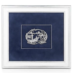 Настенное панно "Русская рыбалка" с серебром