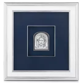 Wall mural "Savior Not Made with Hands" with silver