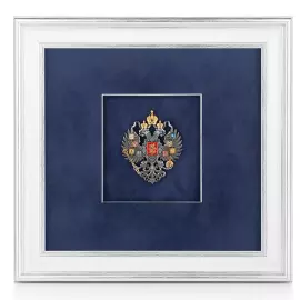 Wall panel "Symbol" with silver