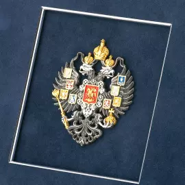 Wall panel "Symbol" with silver