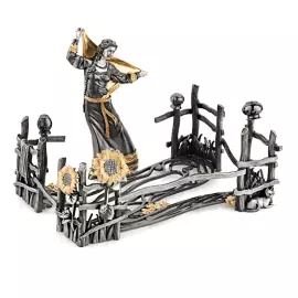 Razgulyai silver tea bag stand