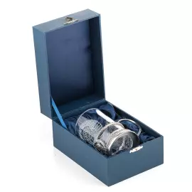 Silver cup holder "Nostalgia" for 1 person