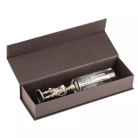 Рюмка из серебра "Дружинник" на 1 персону