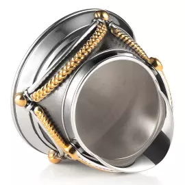 Рюмка из серебра "Кивер штабс-офицера" на 1 персону, малая