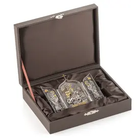 Складень из серебра "Георгий Победоносец" средний Складень из серебра "Георгий Победоносец" средний