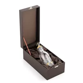 Соусник из серебра и хрусталя "Разгуляй"