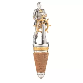 Набор пробочников из серебра "Алые Паруса" на подставке