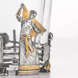 Razgulyai tea mug with double walls, for 1 person