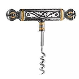 Штопор из серебра "Русь Былинная"