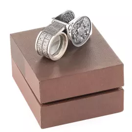 Ювелирная лупа из серебра "Империя"