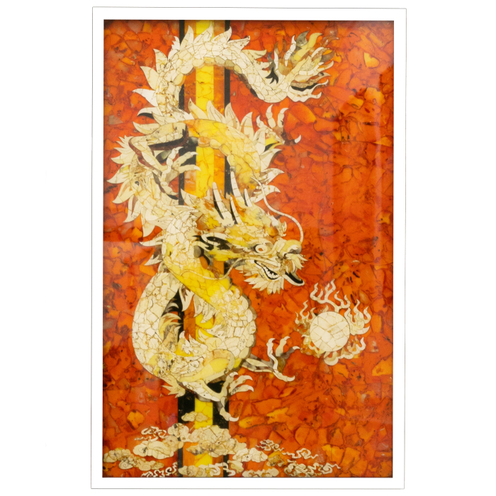 Amber panel "Dragon"