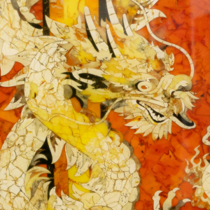 Amber panel "Dragon"