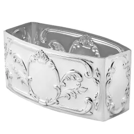 Набор серебряных колец для салфеток "Престиж" на 6 персон