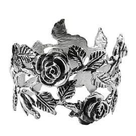 Набор серебряных колец для салфеток "Розалия" на 6 персон