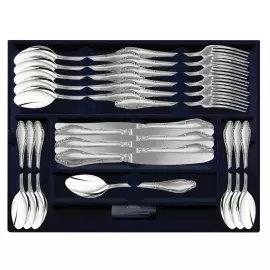 Silver dessert set "Aphrodite" 24 pieces, for 6 people