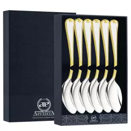 Set of silver teaspoons "No. 17/2" for 6 persons