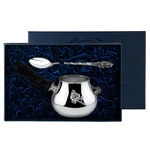Rosalia silver coffee set: spoon, turk, for 1 person