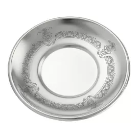 Чашка с блюдцем из серебра "№17" на 1 персону