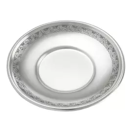 Чашка с блюдцем из серебра "№22" на 1 персону