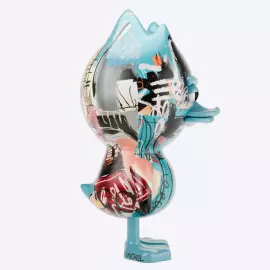 Коллекционная фигура "The Ugly Duck х Jean Michel Basquiat" L