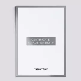 Коллекционная фигура "The Ugly Duck х PANTONE" голубой