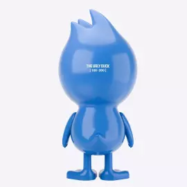 Коллекционная фигура "The Ugly Duck х PANTONE" голубой
