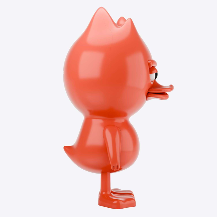 Коллекционная фигура "The Ugly Duck х PANTONE" оранжевый